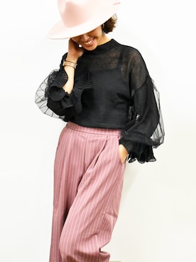 「dictionary（ディクショナリー）のアイテム」を使った、RiNcさん（レディース・163cm）の春コーディネート