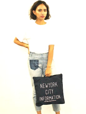 「dictionary（ディクショナリー）のアイテム」を使った、RiNcさん（レディース・163cm）の夏コーディネート