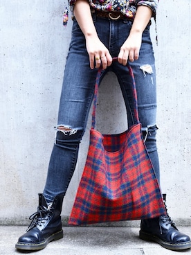 「dictionary（ディクショナリー）のアイテム」を使った、RiNcさん（レディース・163cm）の秋コーディネート