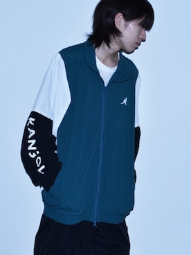 「KANGOL（カンゴール）のアイテム（マウンテンパーカー）」を使った、RiNcさん（メンズ・170cm）の秋コーディネート