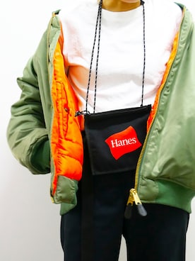 「ミニサコッシュ」｜RiNcさん（レディース・153cm）の秋コーディネート