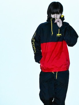 「THRASHER（スラッシャー）のアイテム」を使った、RiNcさん（メンズ・170cm）の秋コーディネート