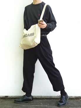「Ralph Lauren」｜「アイテム（その他シューズ）」を使った、カズキさん（メンズ・174cm）の春コーディネート
