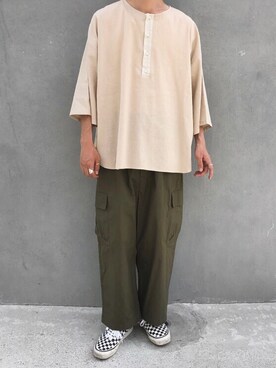 カズキさん(メンズ・174cm)の夏コーディネート