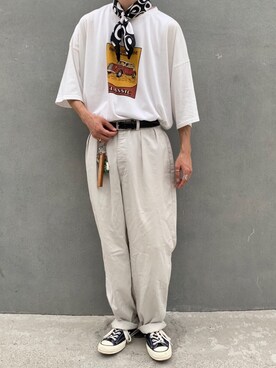 「kutirfurugi」｜カズキさん（メンズ・174cm）の夏コーディネート