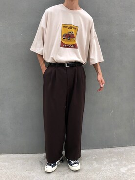 「kutirfurugi」｜カズキさん（メンズ・174cm）の夏コーディネート