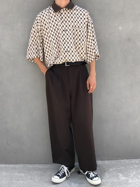 「kutirfurugi」｜カズキさん（メンズ・174cm）の夏コーディネート