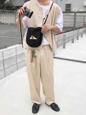 「kutirfurugi」｜カズキさん（メンズ・174cm）の夏コーディネート