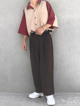 「kutirfurugi」｜カズキさん（メンズ・174cm）の夏コーディネート