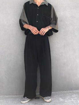 「kutirfurugi」｜カズキさん（メンズ・174cm）の夏コーディネート