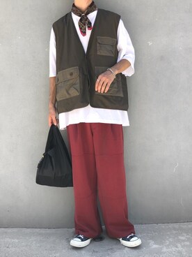 「kutirfurugi」｜カズキさん（メンズ・174cm）の夏コーディネート