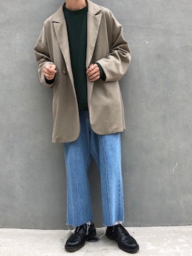 カズキさん（メンズ・174cm）の秋コーディネート