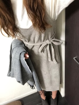 tomoさん（レディース・165cm）の秋コーディネート