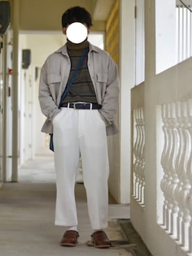 「HARE」｜「アイテム（雑誌）」を使った、JUKIYA.さん（メンズ・162cm）の春コーディネート