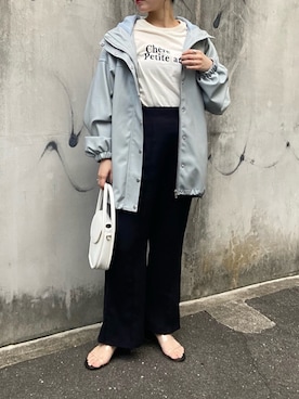「prose verse（プロズヴェール）のアイテム（ブルゾン）」を使った、みーやんさん（レディース・155cm）の冬コーディネート