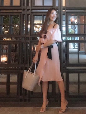 宮田 綾子さん（レディース・165cm）の夏コーディネート