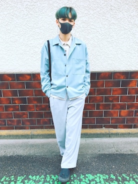 Ar4n【相互フォロー】さん（メンズ・174cm）の春コーディネート