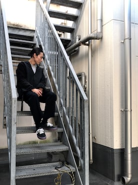 「OLD PARK（オールドパーク）のアイテム（その他トップス）」を使った、ＫＯＪＩＲＯさん（メンズ・170cm）の春コーディネート