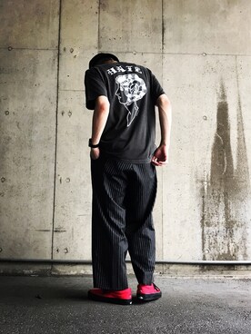 「Cloveru（クローバル）のアイテム」を使った、ＫＯＪＩＲＯさん（メンズ・170cm）の夏コーディネート