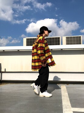 「SYU.HOMME/FEMM（シュウ）のアイテム（ジャケット/アウター）」を使った、ＫＯＪＩＲＯさん（メンズ・170cm）の冬コーディネート