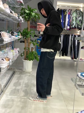 「アイテム（スリッポン）」を使った、ＫＯＪＩＲＯさん（メンズ・170cm・20代）の春コーディネート