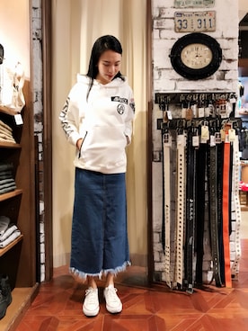 Hana Chuさん(レディース・168cm)の夏コーディネート