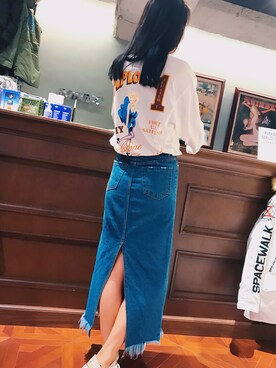 Hana Chuさん（レディース・168cm）の秋コーディネート