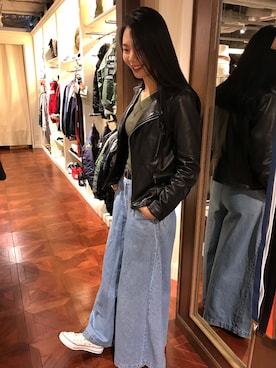 Hana Chuさん(レディース・168cm)の秋コーディネート