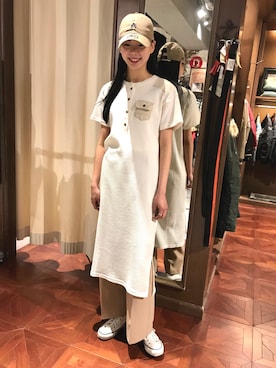 「ワッフル」｜Hana Chuさん（レディース・168cm）の春コーディネート