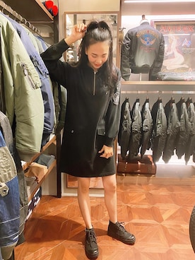 Hana Chuさん(レディース・168cm)の秋コーディネート