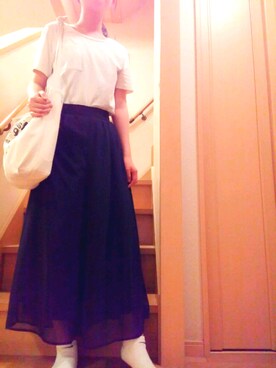 まめこさん（レディース・162cm）の夏コーディネート