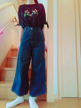 まめこさん（レディース・162cm）の秋コーディネート