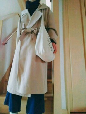 まめこさん（レディース・162cm）の秋コーディネート