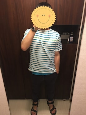 「grn」｜shimさん（メンズ・166cm）の夏コーディネート