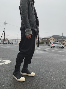 「DRIES VAN NOTEN（ドリスヴァンノッテン）のアイテム（その他トップス）」を使った、Daiさん（メンズ・164cm）の冬コーディネート