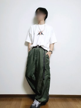 「NEW BALANCE（ニューバランス）の【New Balance】ML703トレイルランニング/888375（スニーカー）」を使った、たっくん63さん（メンズ・163cm）の夏コーディネート