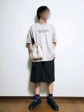 「RAGEBLUE（レイジブルー）のアイテム（レッグウェア）」を使った、たっくん63さん（メンズ・163cm）の秋コーディネート