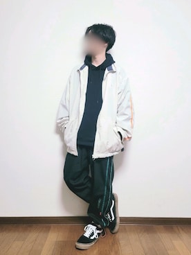 「HOOK（フック）のアイテム（パンツ）」を使った、たっくん63さん（メンズ・163cm）の春コーディネート