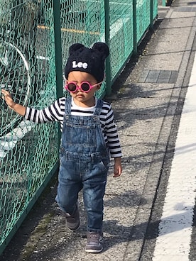 みにょさん（キッズ・90cm）の秋コーディネート