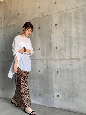 秋山 里織さんのコーディネート