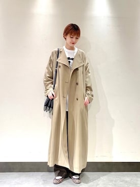 秋山 里織さん(レディース・158cm)の冬コーディネート