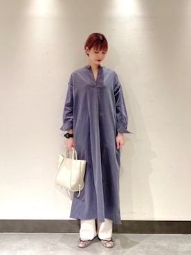 秋山 里織さん(レディース・158cm)の冬コーディネート