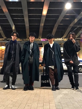 「YANTOR（ヤントル）のアイテム（その他アウター）」を使った、Tさん（メンズ・169cm）の秋コーディネート
