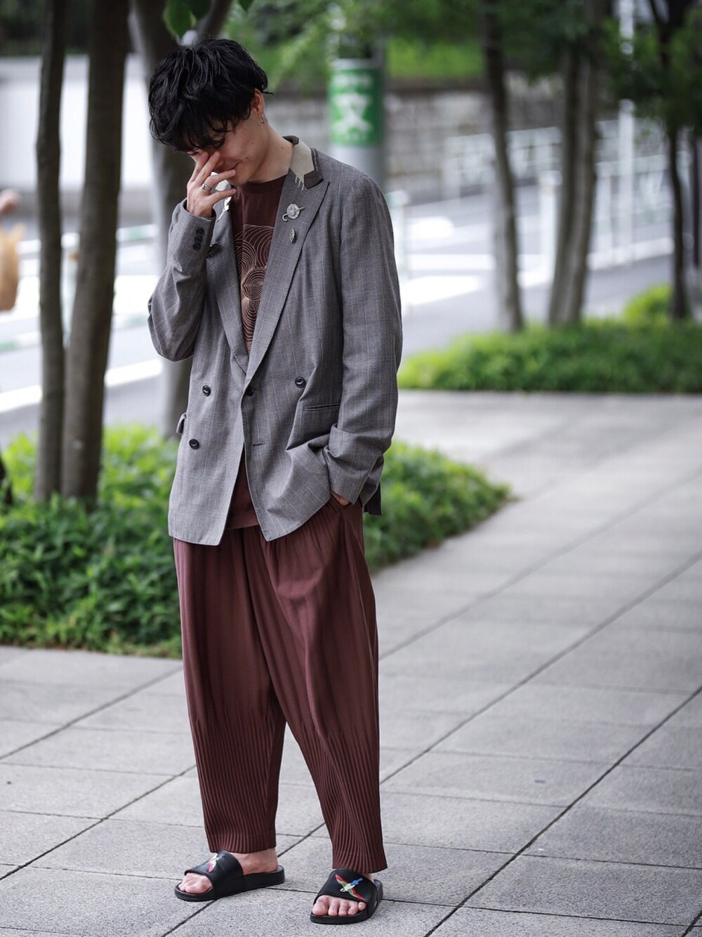 T｜AXEL ARIGATOのサンダルを使ったコーディネート - WEAR