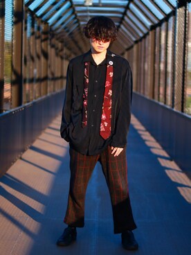 「DELADA（デラダ）のアイテム」を使った、Tさん（メンズ・169cm）の秋コーディネート