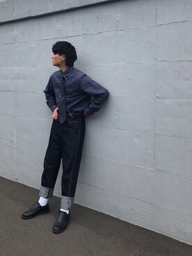 「アイテム（フォーマルスーツ/小物）」を使った、Tさん（メンズ・169cm・20代）の春コーディネート
