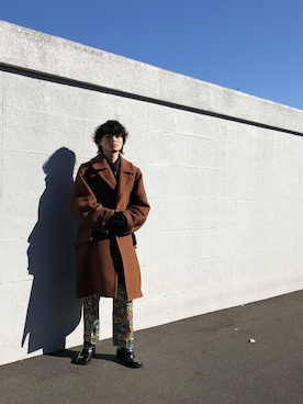 「MIHARAYASUHIRO（ミハラヤスヒロ）のアイテム（その他アウター）」を使った、Tさん（メンズ・169cm）の冬コーディネート