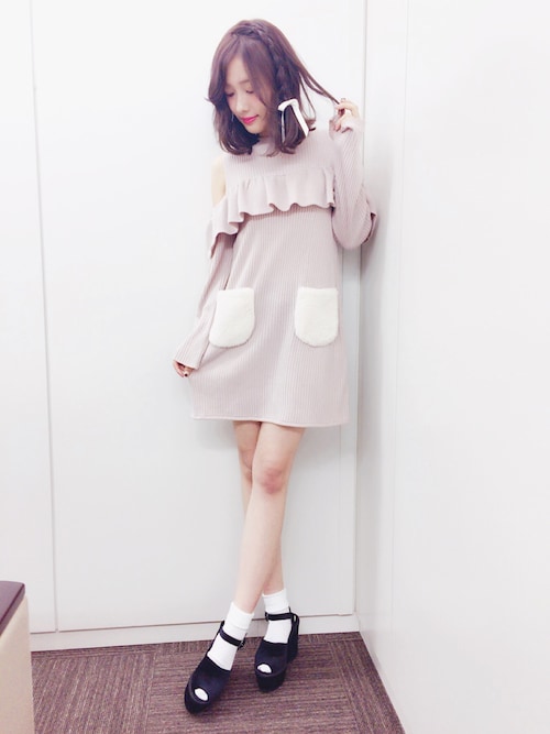 前田希美 ワンピースを使ったコーディネート Wear