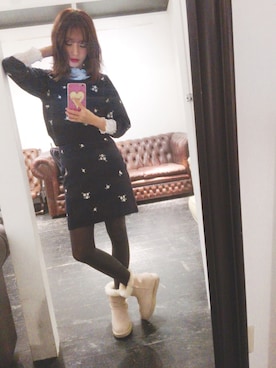 「dazzlin（ダズリン）のアイテム」を使った、前田希美さん（レディース・158cm）の春コーディネート