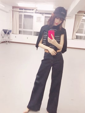 前田希美さん（レディース・158cm）の夏コーディネート